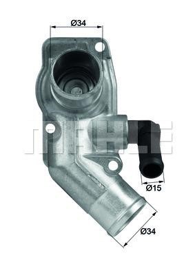 Wilmink Group WG1264918 Thermostat, coolant WG1264918