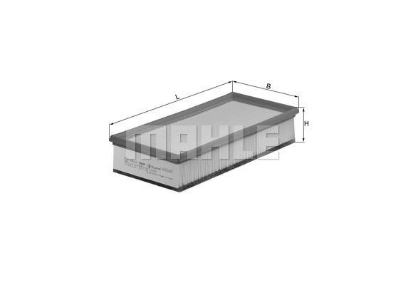 Wilmink Group WG1215899 Air filter WG1215899