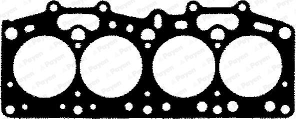 Wilmink Group WG1178292 Gasket, cylinder head WG1178292