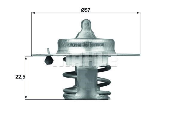 Wilmink Group WG1264891 Thermostat, coolant WG1264891