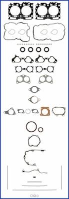 Wilmink Group WG1453063 Full Gasket Set, engine WG1453063