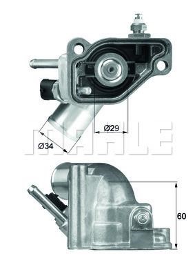 Wilmink Group WG1217689 Thermostat, coolant WG1217689