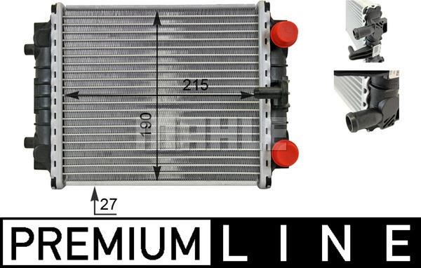 Wilmink Group WG2184008 Radiator, engine cooling WG2184008