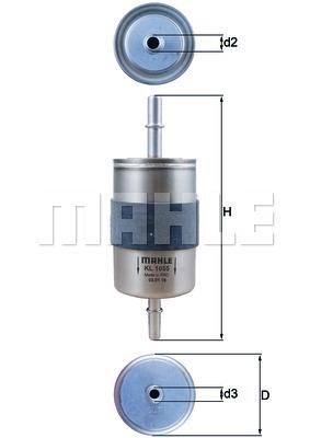 Wilmink Group WG1916589 Fuel filter WG1916589