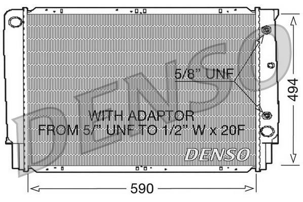 Wilmink Group WG1919537 Radiator, engine cooling WG1919537