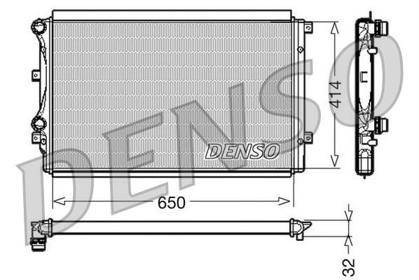 Wilmink Group WG1919486 Radiator, engine cooling WG1919486