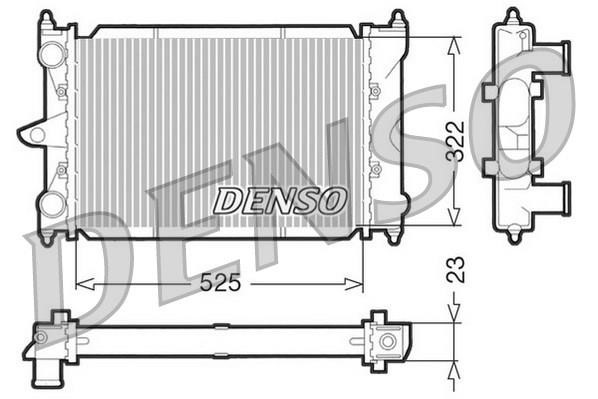 Wilmink Group WG1919504 Radiator, engine cooling WG1919504