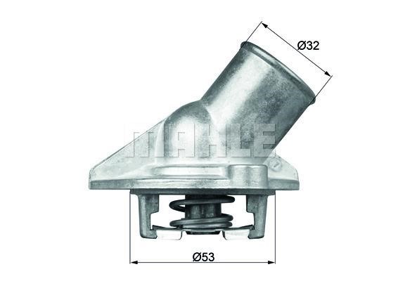 Wilmink Group WG1217695 Thermostat, coolant WG1217695