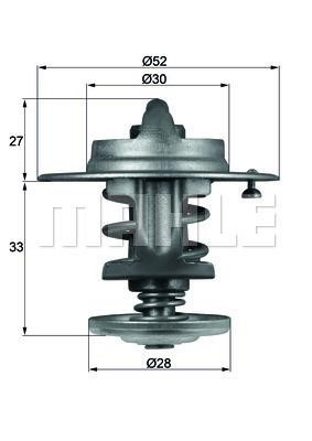 Wilmink Group WG1264910 Thermostat, coolant WG1264910