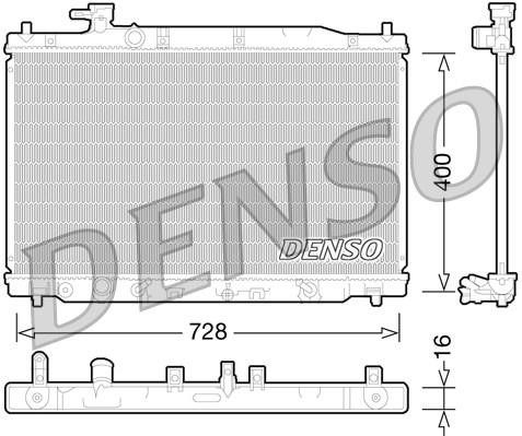 Wilmink Group WG1919601 Radiator, engine cooling WG1919601