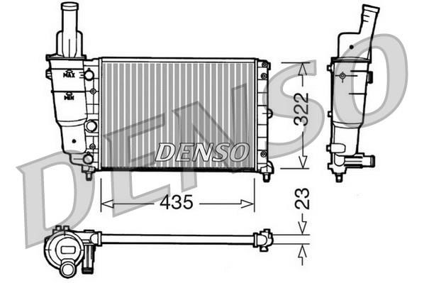 Wilmink Group WG1918991 Radiator, engine cooling WG1918991