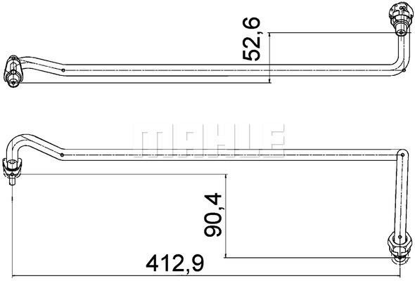 Wilmink Group WG2180227 Oil Hose WG2180227