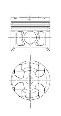 Wilmink Group WG1023352 Piston WG1023352