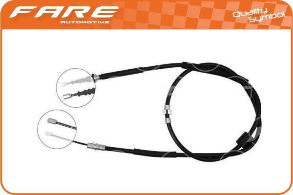 Fare 18237 Cable Pull, parking brake 18237