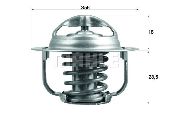 Wilmink Group WG1789695 Thermostat, coolant WG1789695