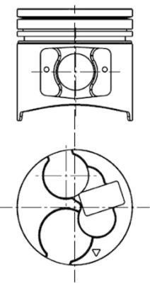 Wilmink Group WG1016317 Piston WG1016317