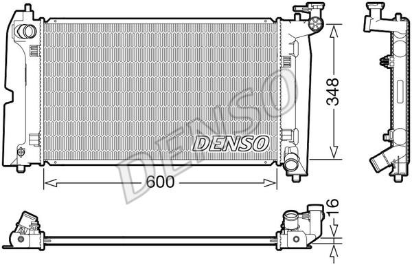 Wilmink Group WG1919886 Radiator, engine cooling WG1919886