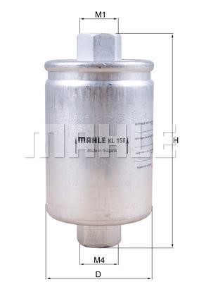 Wilmink Group WG1214908 Fuel filter WG1214908
