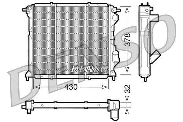 Wilmink Group WG1919396 Radiator, engine cooling WG1919396