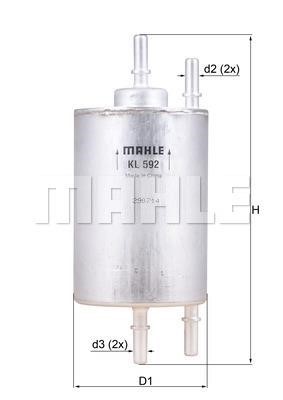 Wilmink Group WG1215076 Fuel filter WG1215076