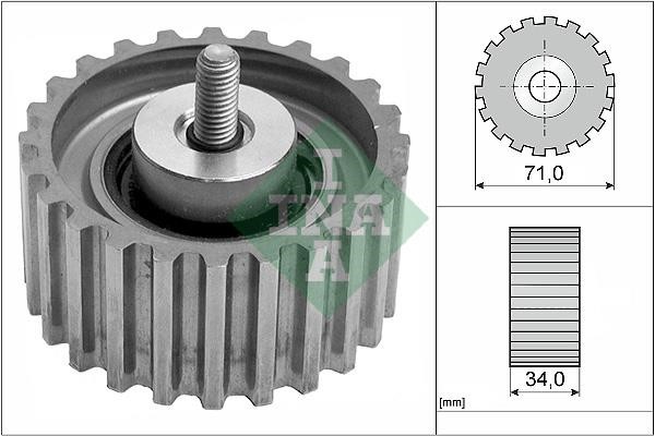 Wilmink Group WG1252984 Tensioner pulley, timing belt WG1252984