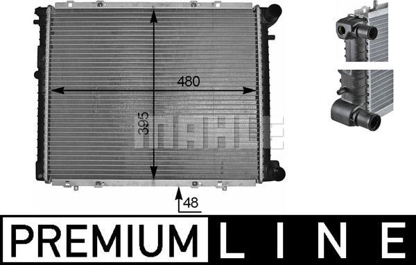 Wilmink Group WG2182706 Radiator, engine cooling WG2182706