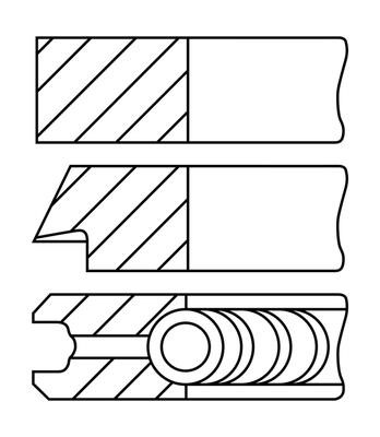 Wilmink Group WG1186904 Piston Ring Kit WG1186904