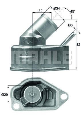 Wilmink Group WG1261844 Thermostat, coolant WG1261844