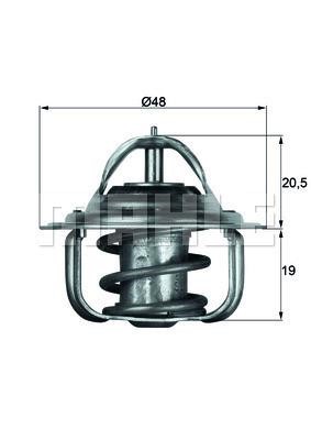 Wilmink Group WG1261797 Thermostat, coolant WG1261797