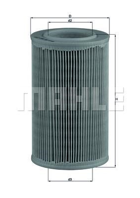 Wilmink Group WG1216596 Air filter WG1216596