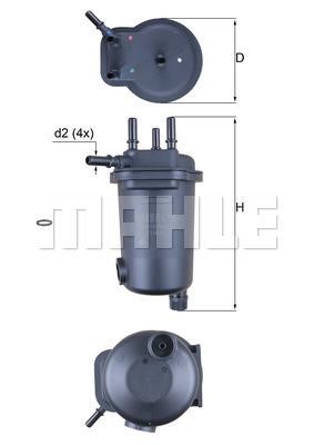 Wilmink Group WG1215085 Fuel filter WG1215085