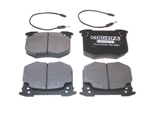 Cogefa France 742.5021B Brake Pad Set, disc brake 7425021B