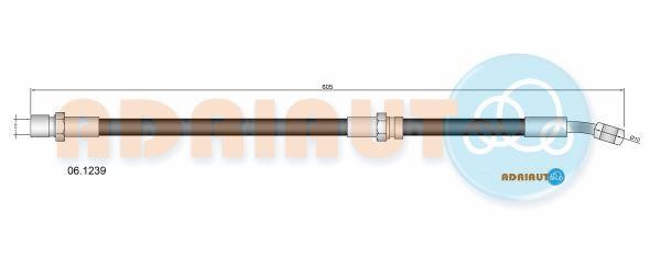 Adriauto 06.1239 Brake Hose 061239