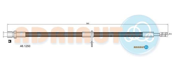 Adriauto 46.1250 Brake Hose 461250