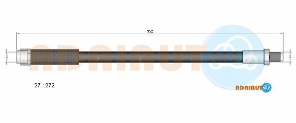 Adriauto 27.1272 Brake Hose 271272