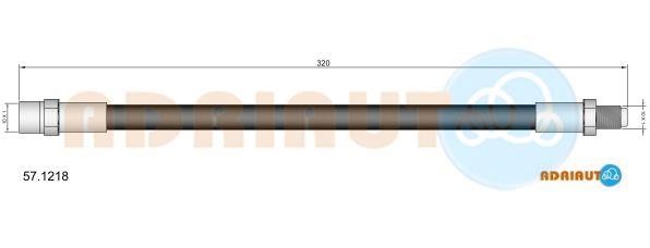 Adriauto 57.1218 Brake Hose 571218