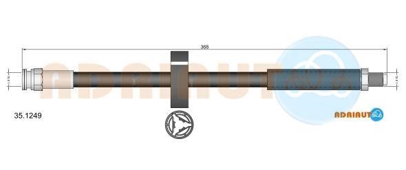 Adriauto 35.1249 Brake Hose 351249