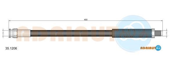 Adriauto 35.1206 Brake Hose 351206