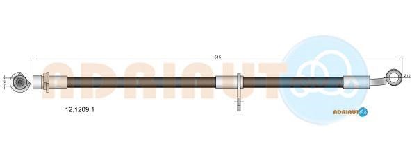 Adriauto 12.1209.1 Brake Hose 1212091