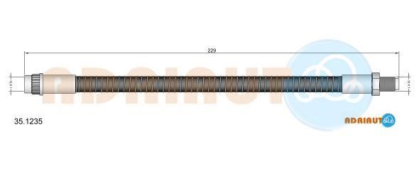 Adriauto 35.1235 Brake Hose 351235