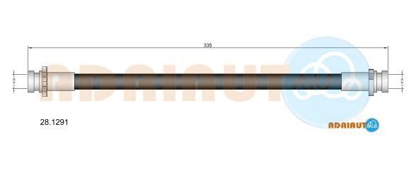 Adriauto 281291 Brake Hose 281291