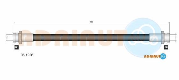 Adriauto 06.1226 Brake Hose 061226