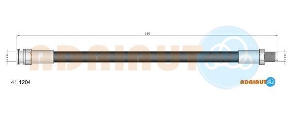 Adriauto 41.1204 Brake Hose 411204