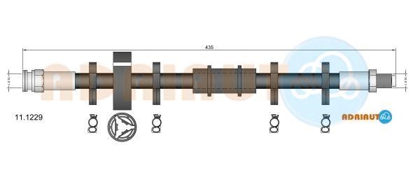 Adriauto 11.1229 Brake Hose 111229