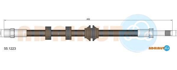 Adriauto 55.1223 Brake Hose 551223