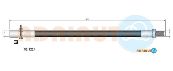 Adriauto 52.1224 Brake Hose 521224