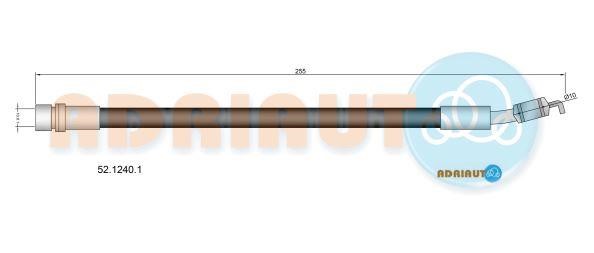 Adriauto 52.1240.1 Brake Hose 5212401