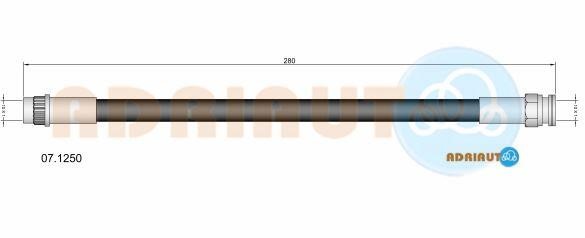 Adriauto 07.1250 Brake Hose 071250