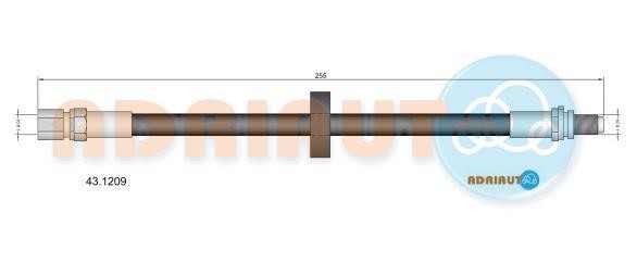 Adriauto 43.1209 Brake Hose 431209