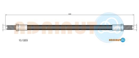 Adriauto 13.1203 Brake Hose 131203